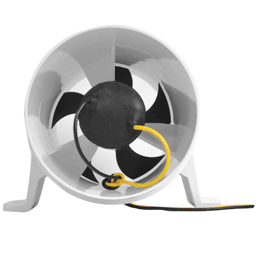 Attwood Turbo 4000 Series II Water-Resistant, In-Line Blower - 12V - White - 1749-4