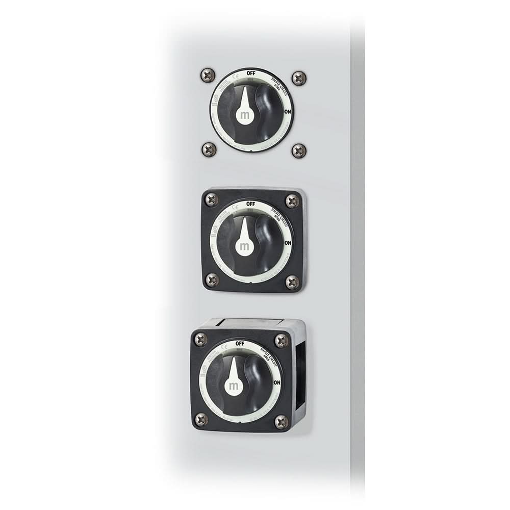 Blue Sea 6006200 Battery Switch Mini ON/OFF - Black - 6006200