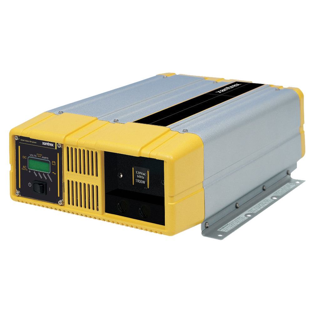 Xantrex PROsine 1800 watt true sine wave hardwired power inverter with remote LCD display and 24V input.