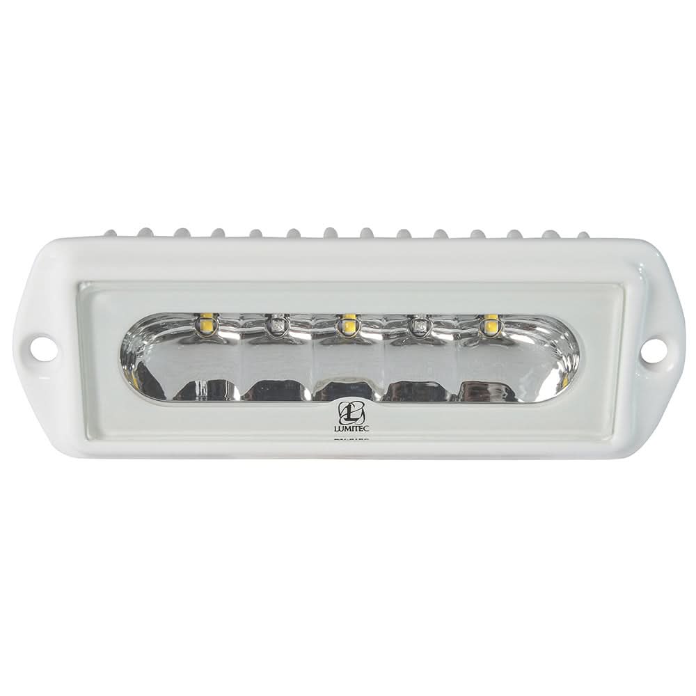 Lumitec Capri2 - Flush Mount LED Flood Light - 2-Color White/Blue Dimming - 101099