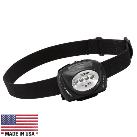 Princeton Tec QUAD II 78 Lumen Intrinsically Safe Headlamp - QUAD-II-BK
