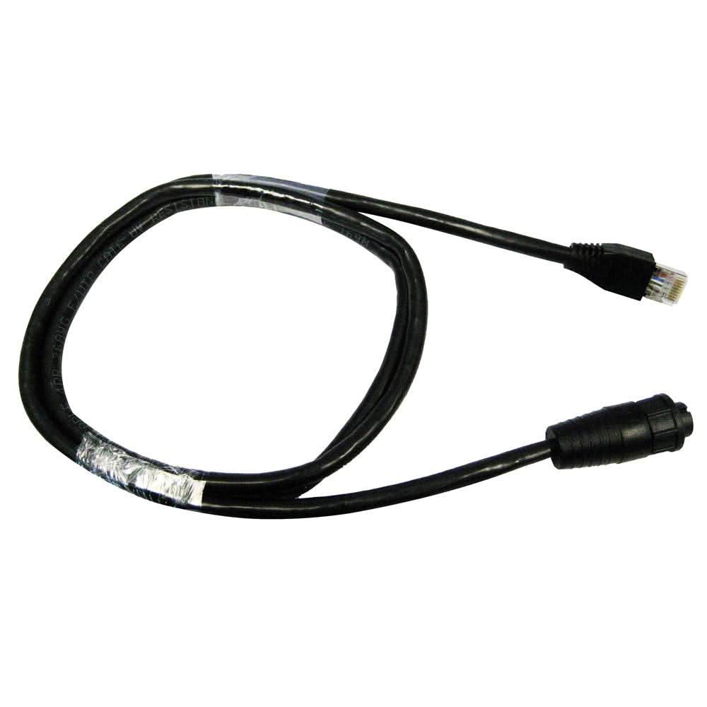 Raymarine RayNet to RJ45 male cable 10 meters A80159 black network cable