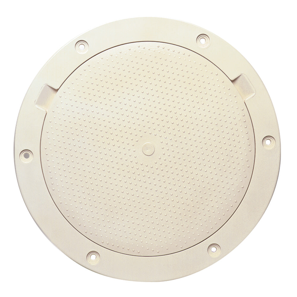 Beckson 8" Non-Skid Pry-Out Deck Plate - Beige - DP83-N