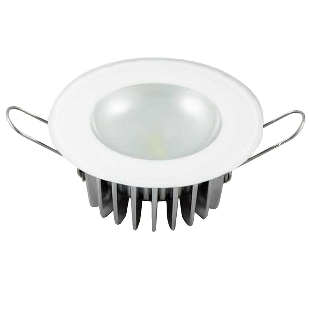 Lumitec Mirage - Flush Mount Down Light - Glass Finish/No Bezel - White Non-Dimming - 113193