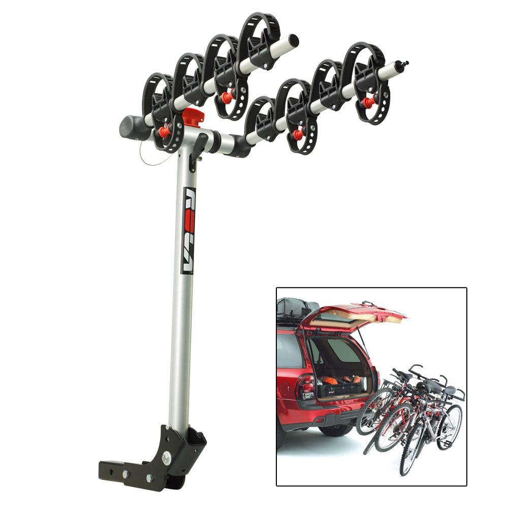 ROLA Bike Carrier - TX w/Tilt & Security - Hitch Mount - 4-Bike - 59401