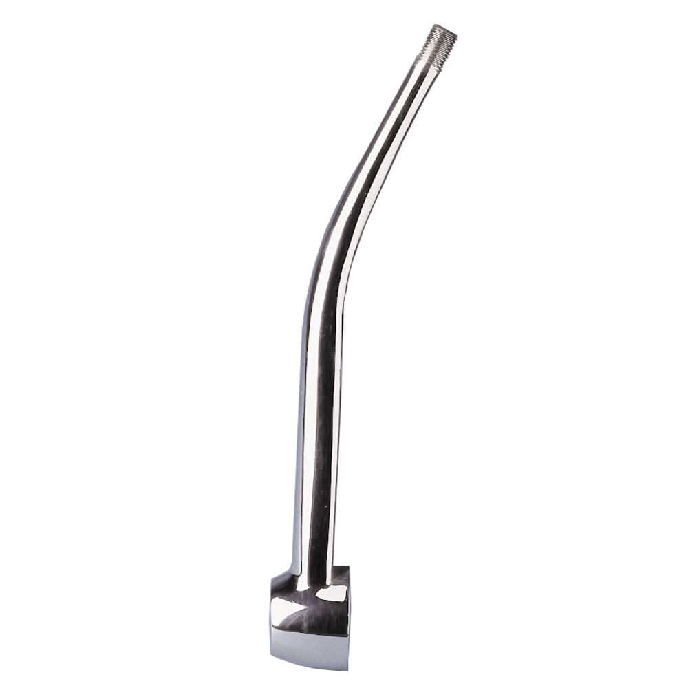 Ongaro Standard Control Arm 316 cast stainless steel shaft with threaded top, no knob, model 50010