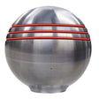 Ongaro Throttle Knob - 1-7/8" - Red Grooves - 50044