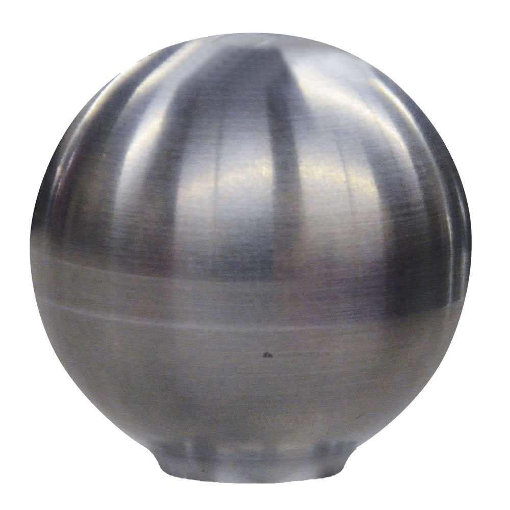 Ongaro Shift Knob 1-7/8 smooth stainless steel spherical marine control knob