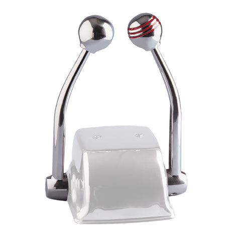 Ongaro Standard Control Arm Set with Red Throttle Knob & Plain Shift Knob - 50050