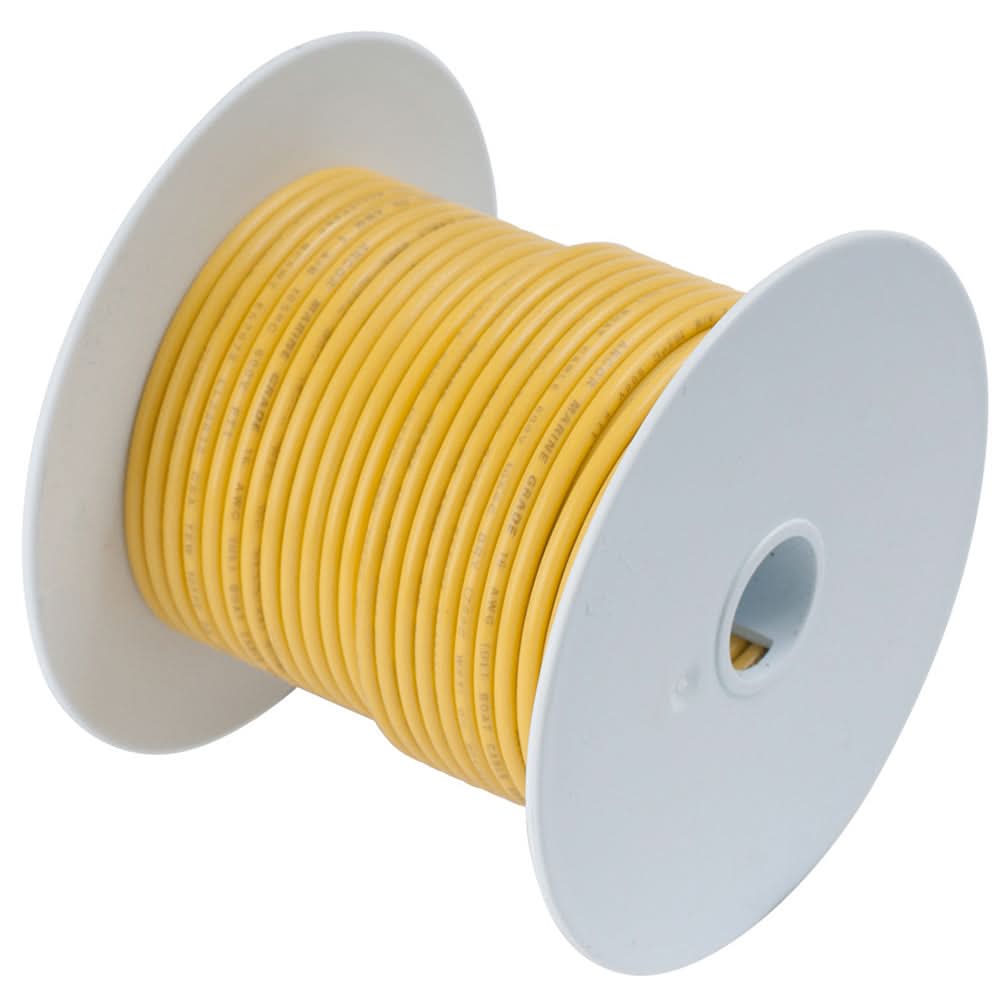 Ancor Yellow 4 AWG Battery Cable - 100' - 113910