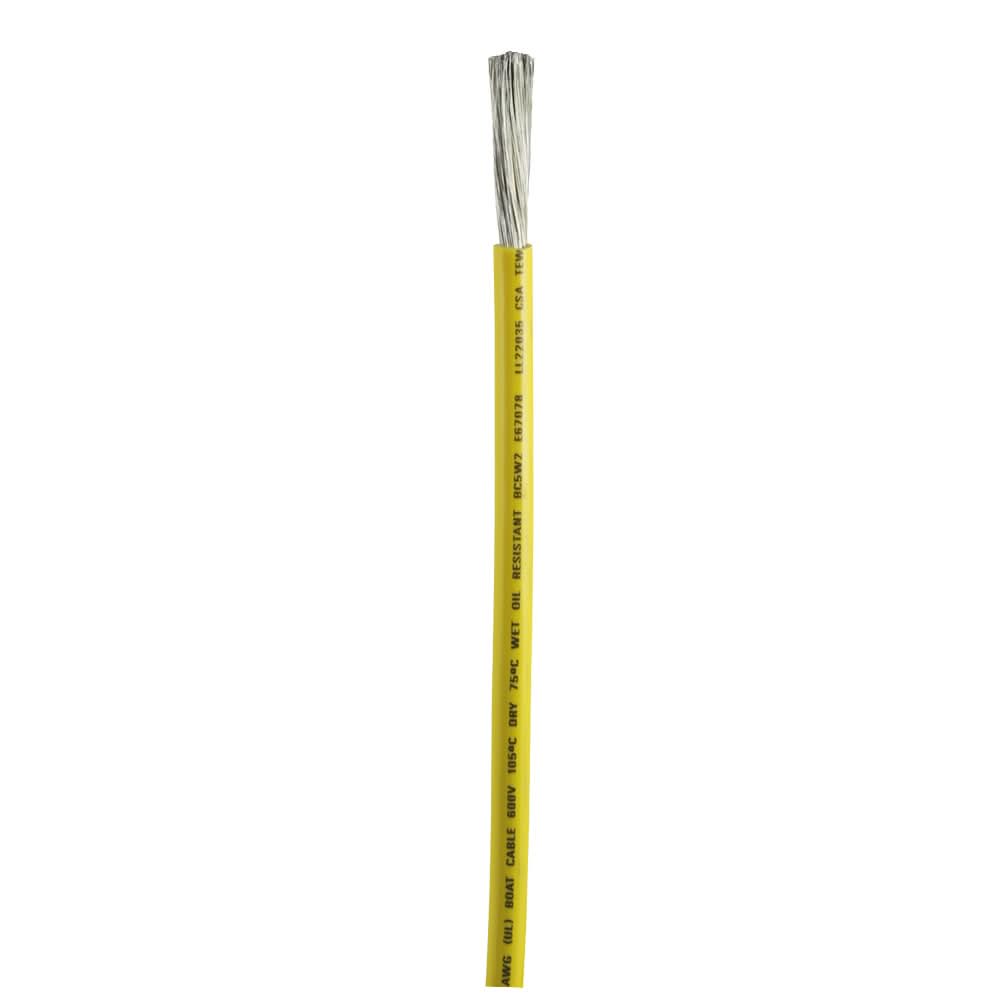 Ancor Yellow 4 AWG Battery Cable - Sold By The Foot - 1139-FT - 1139-FT