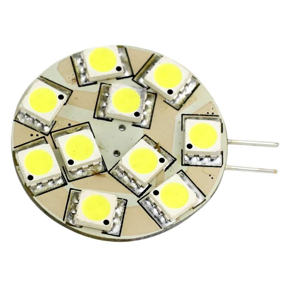 Lunasea G4 12 LED side pin light bulb warm white 140 lumens low heat energy efficient