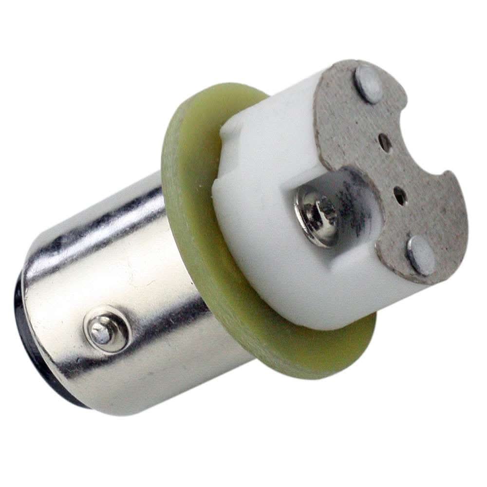 Lunasea LED adapter converting BA15D base to G4 bulb type for 12VDC use