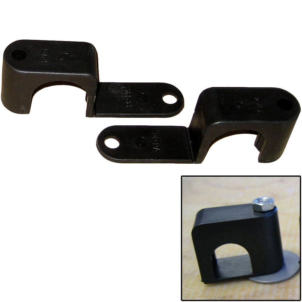 Weld Mount Single Poly Clamp for 1/4" x 20 Studs - 1" OD - Requires 1.75" Stud - Qty. 25 - 601000