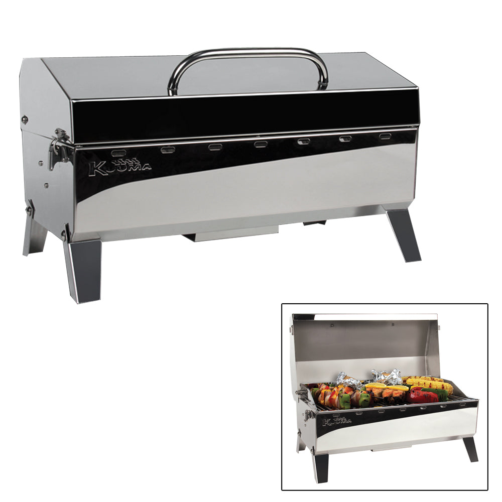 Kuuma Stow N' Go 160 Gas Grill - 13,000BTU with Regulator, Thermometer and Igniter - 58131