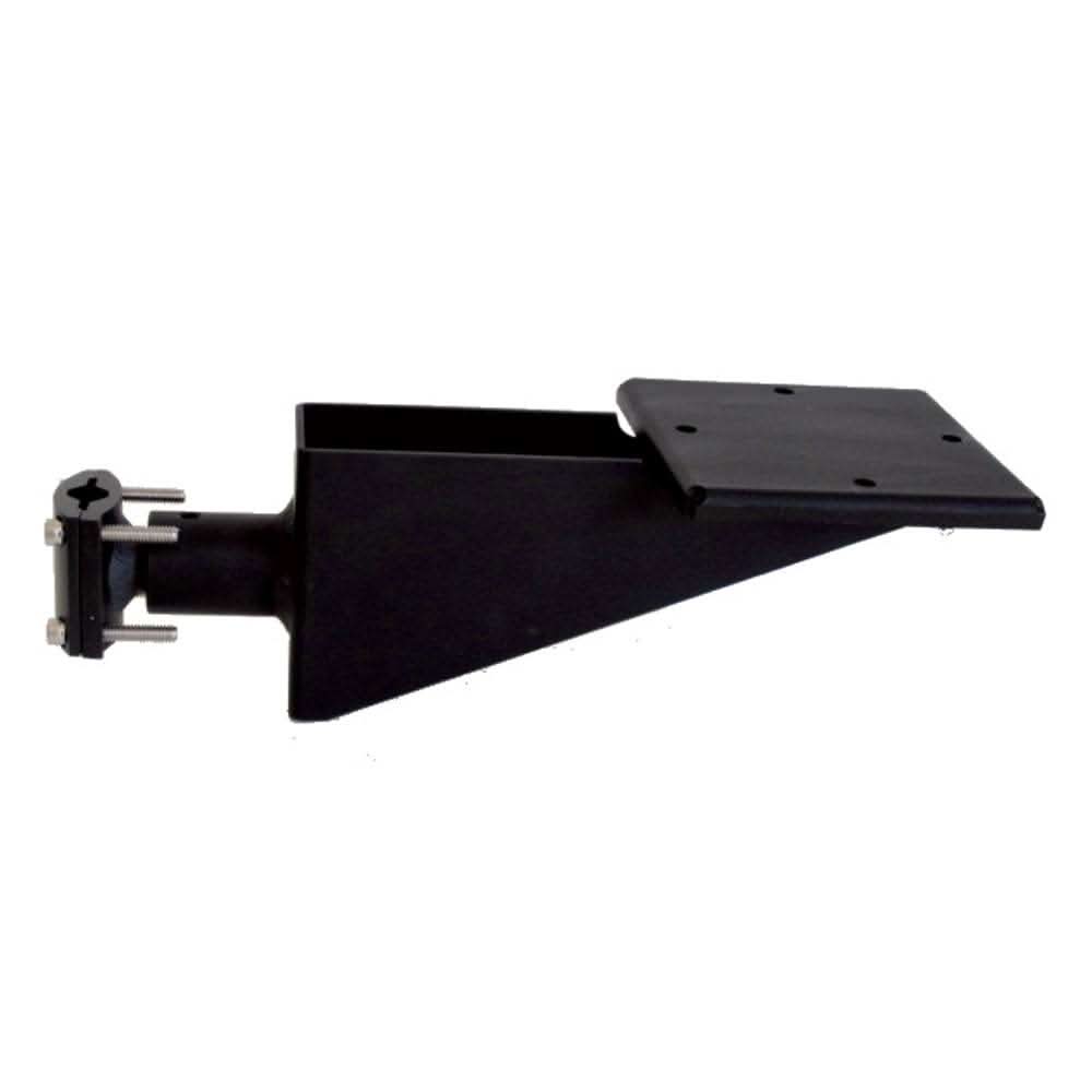Kuuma Universal Rail Grill Mount for vertical and horizontal mounting on round or square rails, supports 25lbs