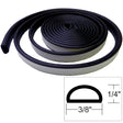 TACO Weather Seal - 10'L x ¼"H x ⅜"W - Black - V30-1333B10-1 - V30-1333B10-1