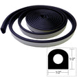 TACO Weather Seal - 10'L x ½"W x ½"H - Black - V30-0202B10-1 - V30-0202B10-1