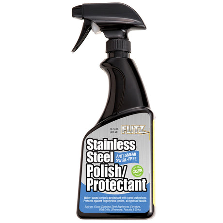 Flitz Stainless Steel & Chrome Polish - 16 oz. Spray - SS 01306