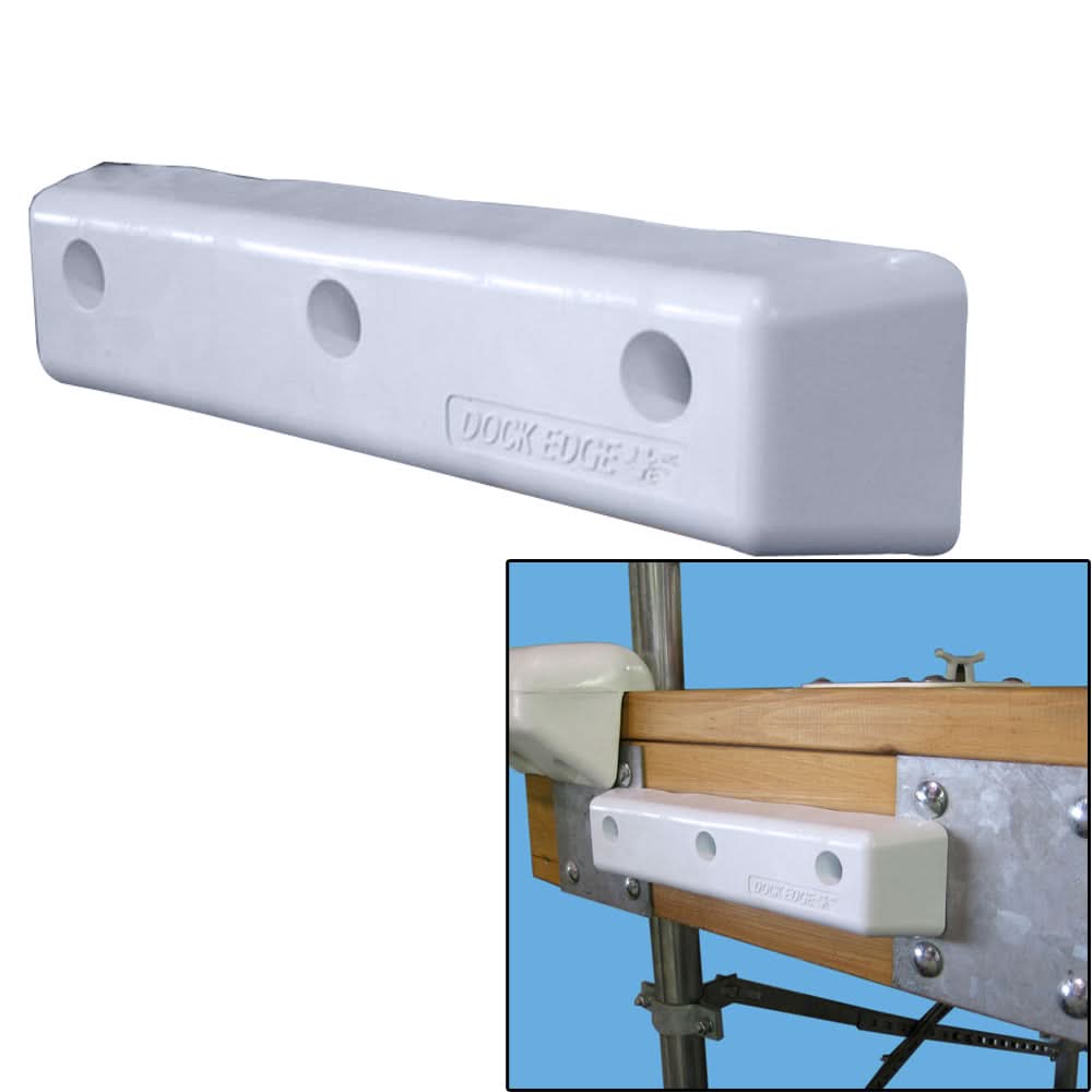 Dock Edge Protect™ Straight HD 12" PVC Dock Bumpers - 1058-F