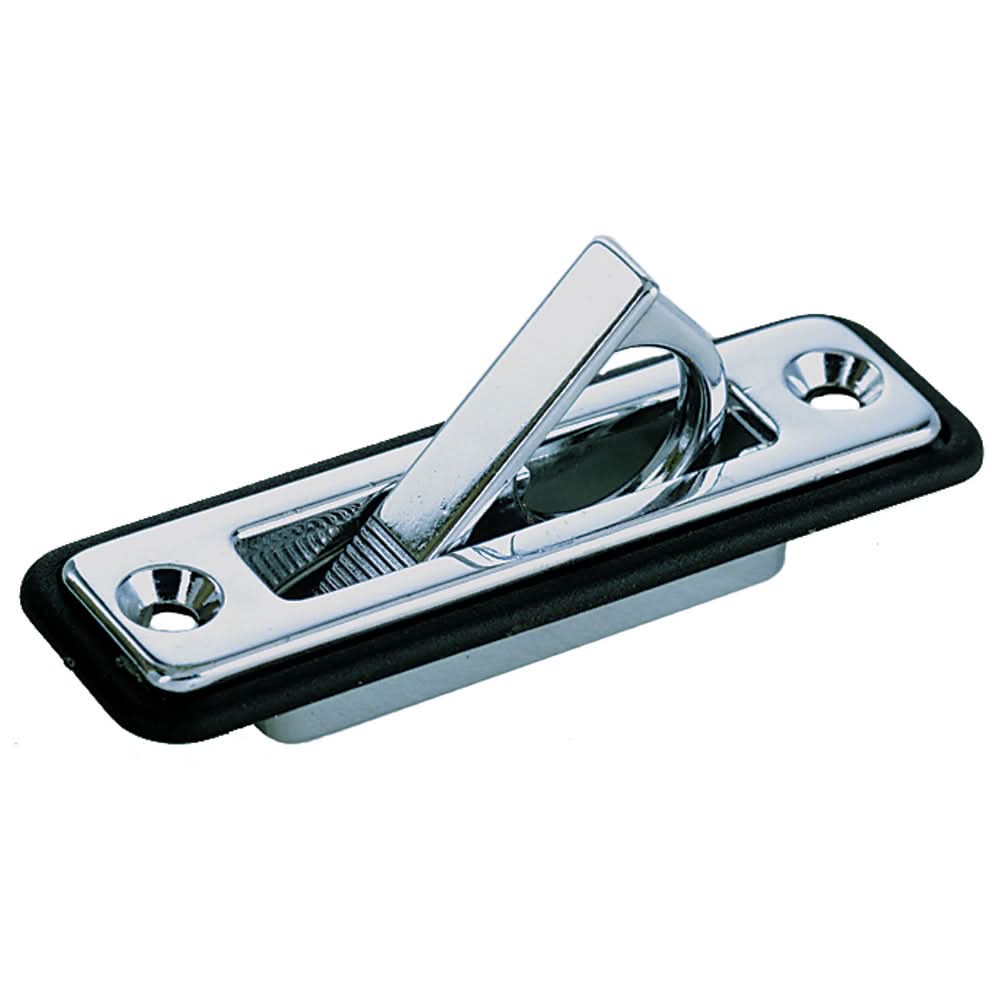 Perko Spring Loaded Flush Pull - Chrome Plated Zinc - ¾" x 3-¼" - 1221DP0CHR
