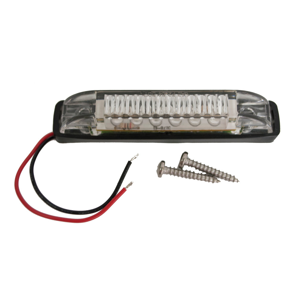 Attwood 4" LED Utility Courtesy Light - 12V - 6355W7