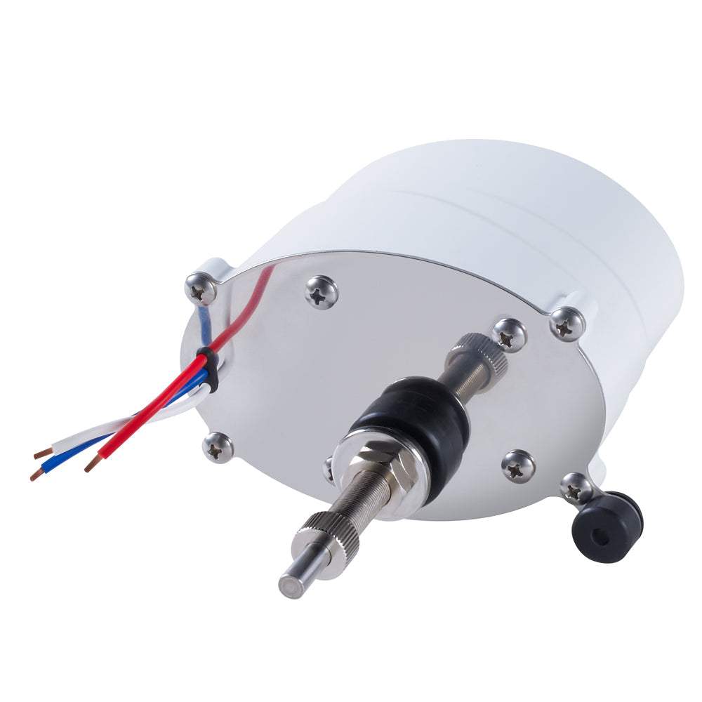Ongaro waterproof standard wiper motor 12V with adjustable 90/100 degree sweep angle and stainless steel shaft