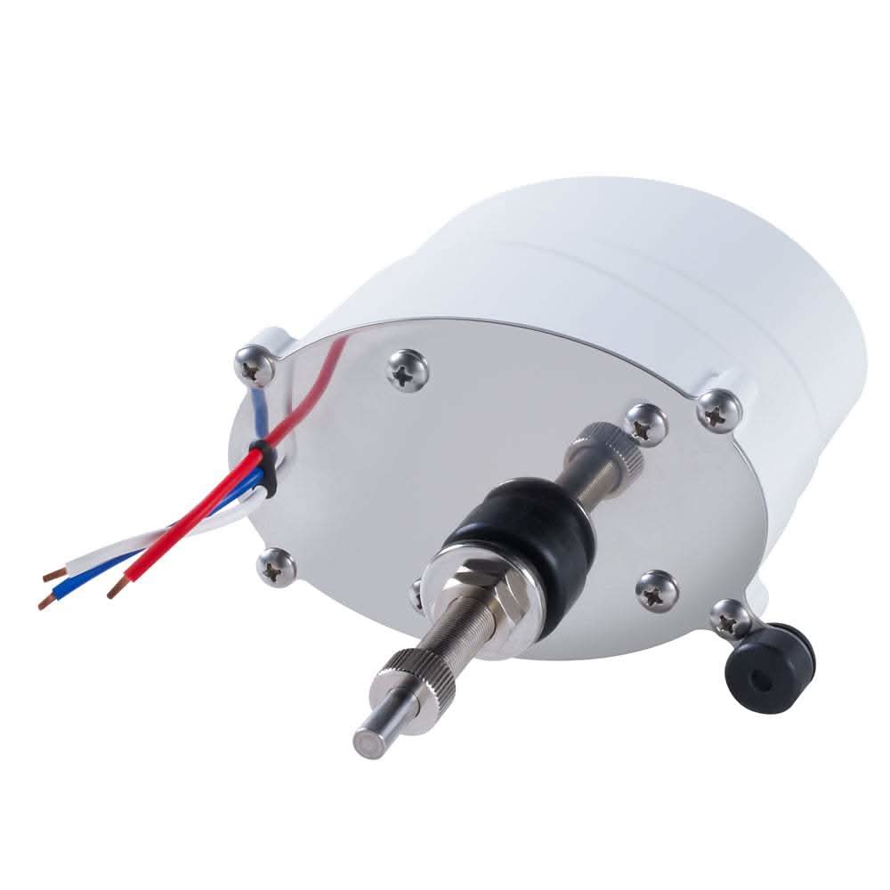 Ongaro waterproof standard wiper motor 12V with adjustable 90/100 degree sweep angle and stainless steel shaft