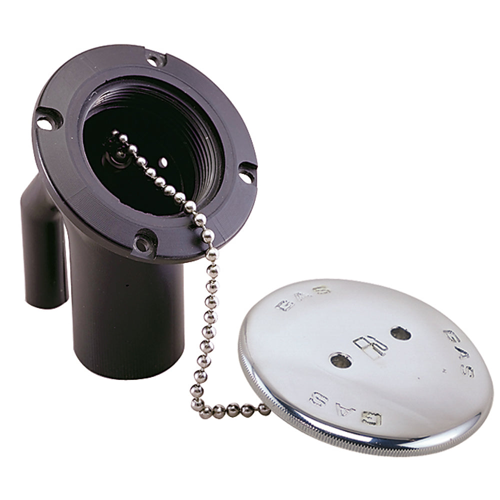 Perko 0540 Gas Fill/Vent for 1-1/2" Hose - Angled Neck - 0540DPGCHR