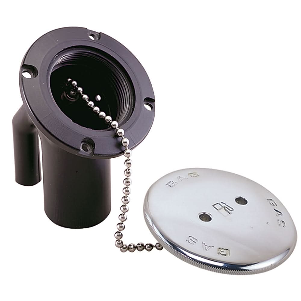 Perko 0540 Gas Fill/Vent for 1-1/2" Hose - Angled Neck - 0540DPGCHR