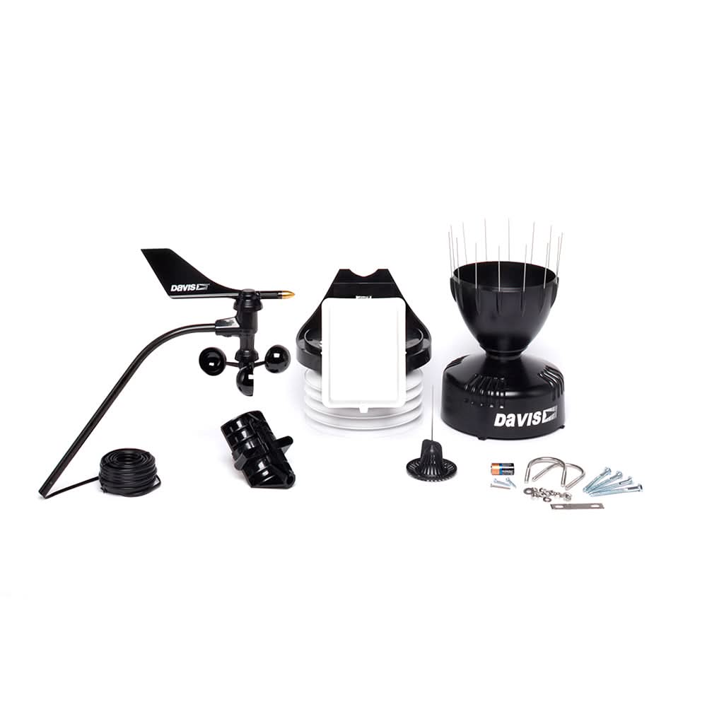 Davis 6322C Wired Integrated Sensor Suite w/Standard Radiation Shield - 6322C