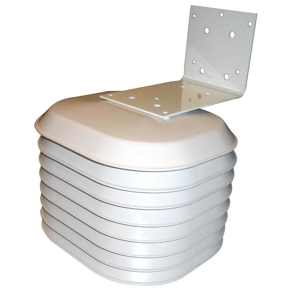 Davis Radiation Shield 7714 multi-plate white sensor shelter with mounting bracket