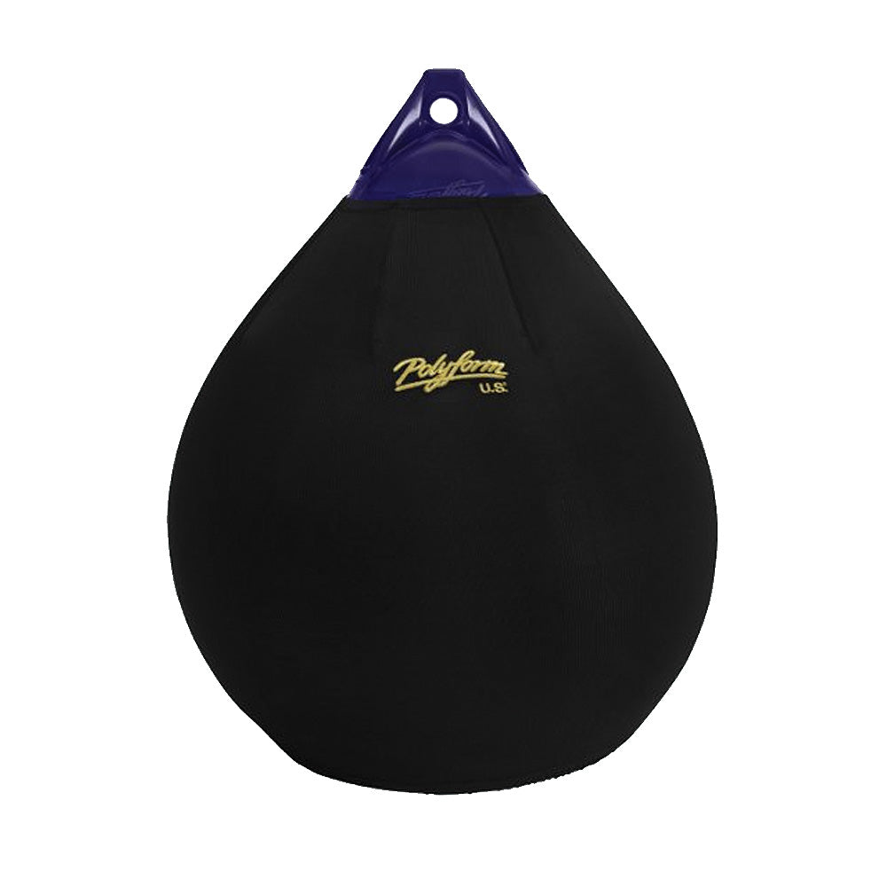 Polyform Fender Cover A-1 Ball Style black durable polyester protective fender cover