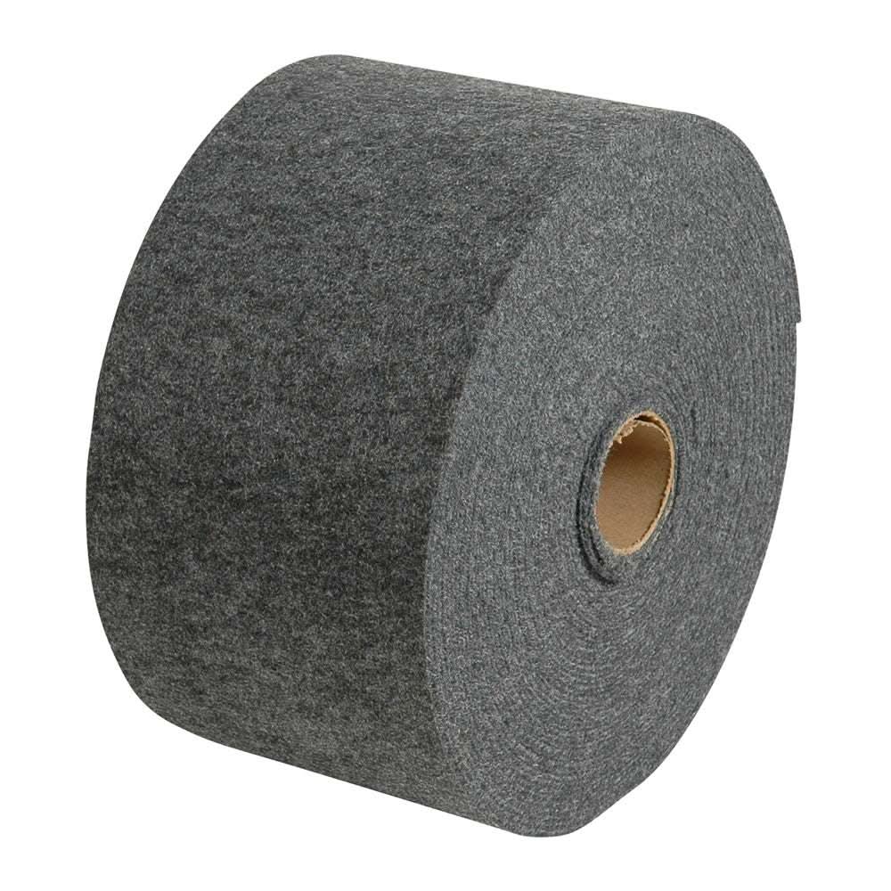 C.E. Smith Carpet Roll grey marine grade weather resistant 11 inch wide 12 foot long carpet