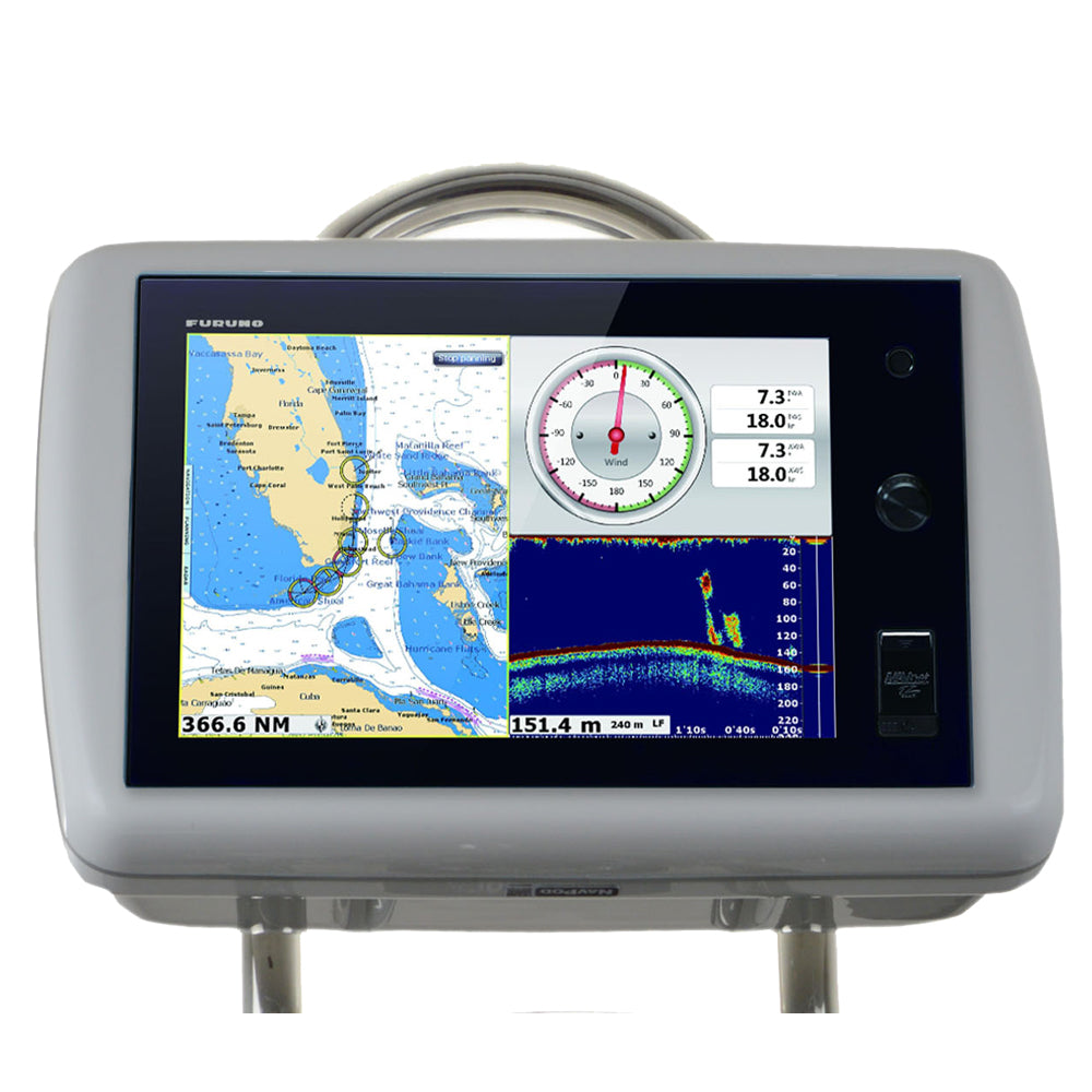 NavPod GP1036 SailPod Pre-Cut for Furuno NavNet TZtouch 14.1" Multi Touch for 9.5" Wide Guard - GP1036