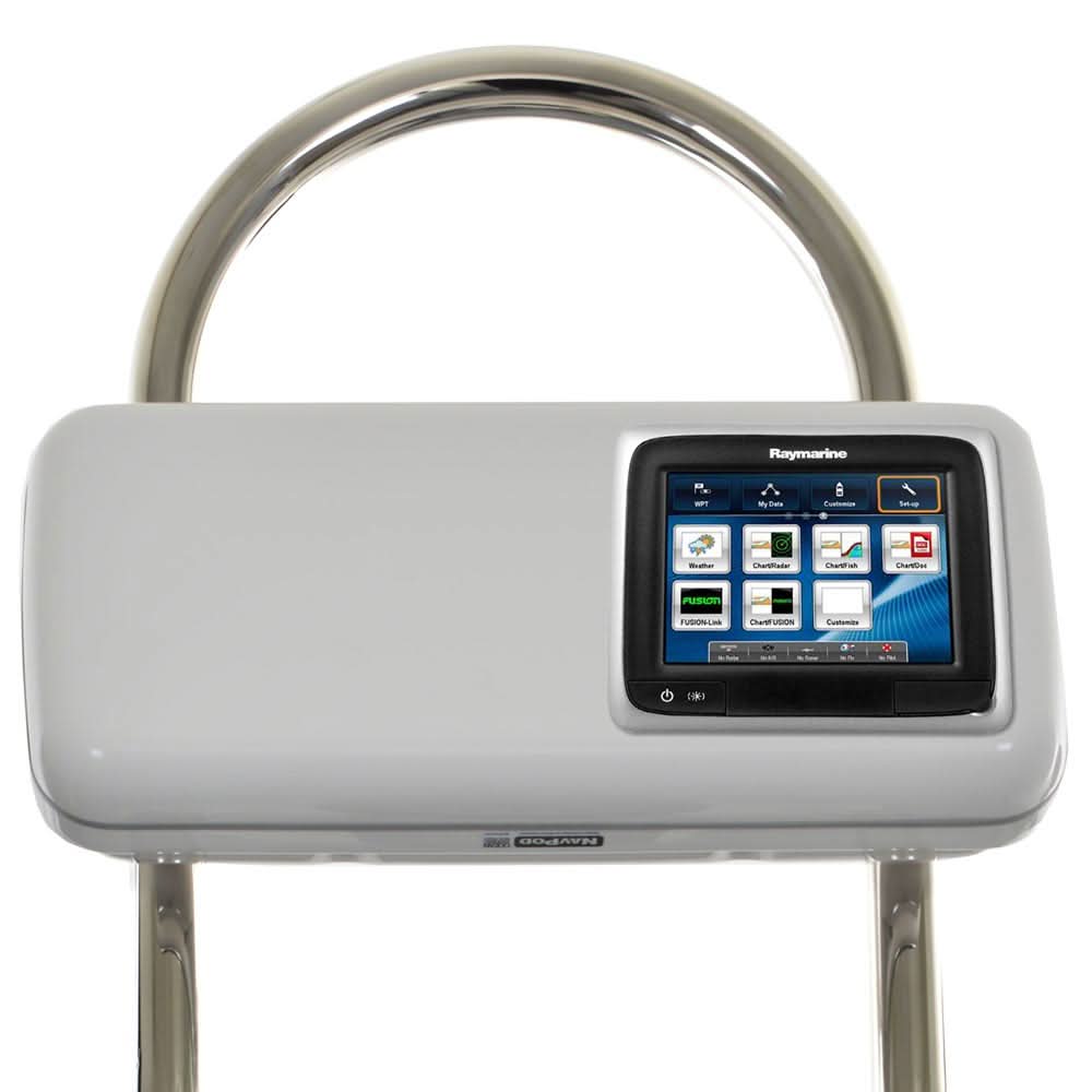 NavPod GP2507 SystemPod Pre-Cut f/ Raymarine a65/a67/a68 w/Space On The Left f/12" Wide Guard - GP2507