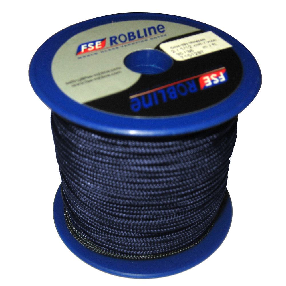 FSE Robline Mini Reel Orion 500 blue 2mm polyester rope 30m spool