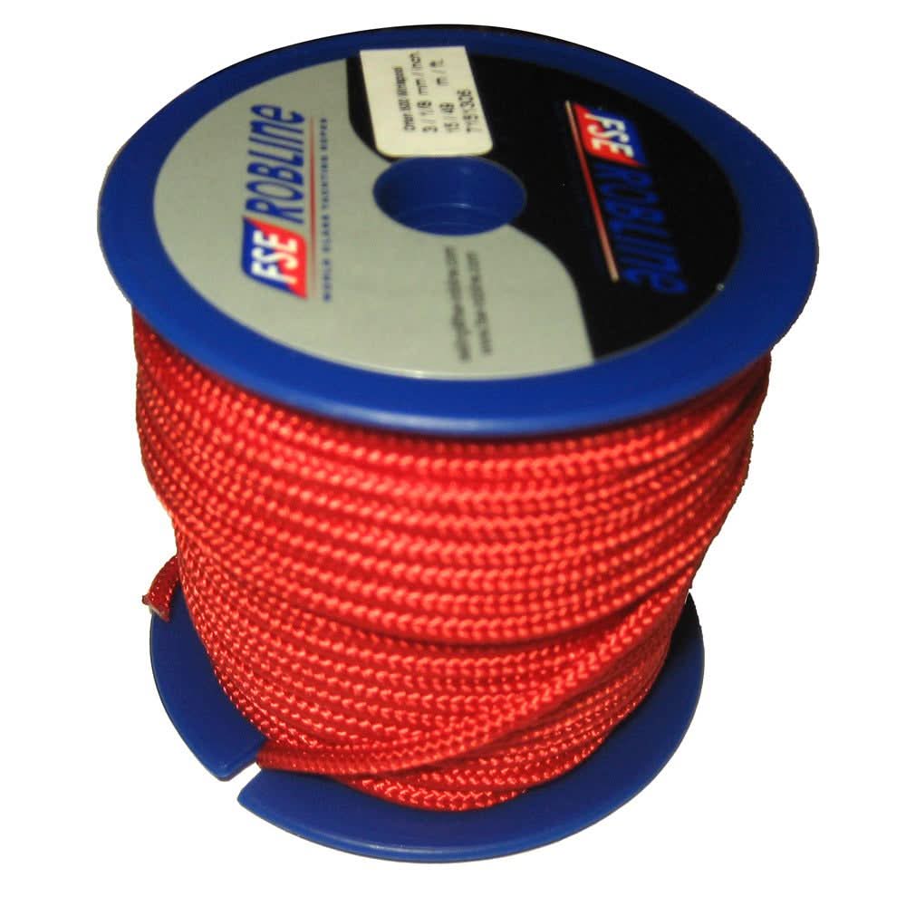 FSE Robline Mini Reel Orion 500 red 3mm x 15m polyester rope spool
