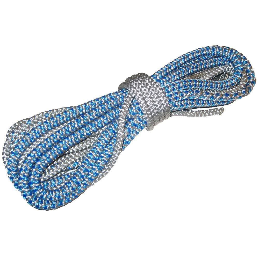 FSE Robline tapered Opti mainsheet blue silver rope for sailing boat rigging