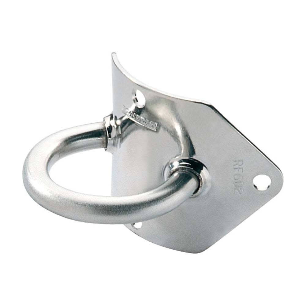 Ronstan Spinnaker Pole Ring with curved base, 35mm ID, stainless steel marine hardware
