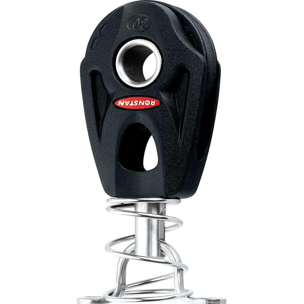 Ronstan Series 30 ball bearing orbit block with stand up swivel for sailing ropes