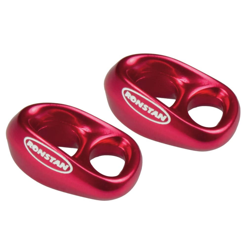 Ronstan Shock - 3/16" Line - 1/4" Webbing - Red - Pair - RF8080R-2