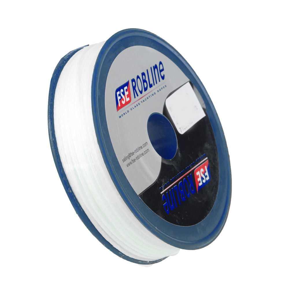 FSE Robline white waxed tackle yarn whipping twine spool 1.0mm 46m