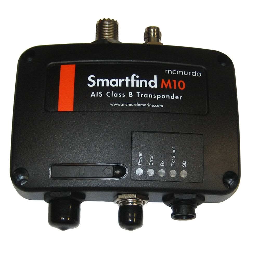 McMurdo SmartFind M10 AIS Class B Transponder device black compact unit