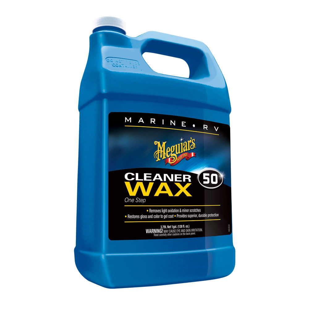 Meguiar's #50 Boat/RV Cleaner Wax - Liquid 1 Gallon - M5001