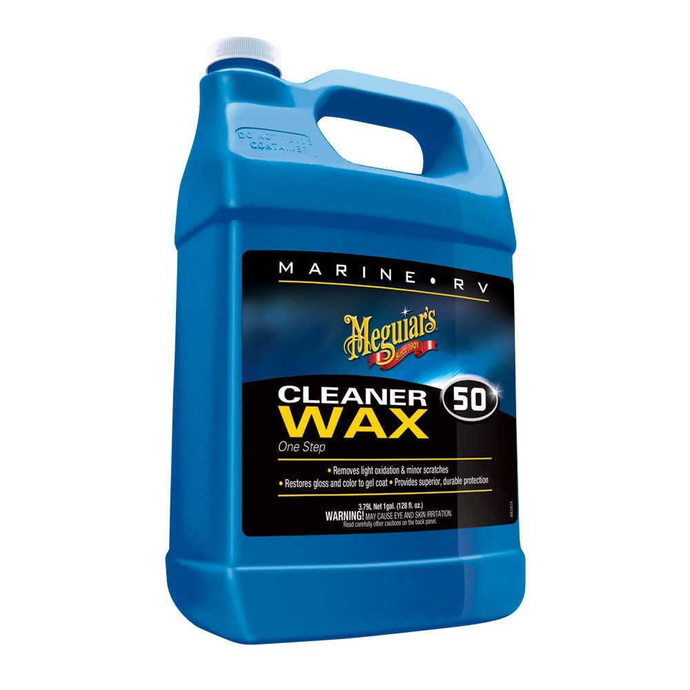 Meguiar's #50 Boat/RV Cleaner Wax - Liquid 1 Gallon - M5001