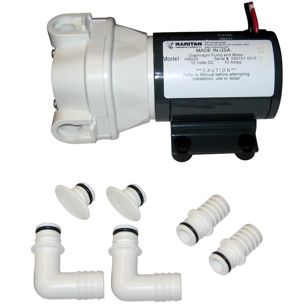 Raritan Diaphragm Intake Pump - 12VDC - 166000