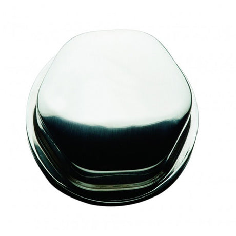 Schmitt Faux Center Nut - Chrome/Plastic - 1/2"and 3/4" Base - For Cast Steering Wheels - CAP0304