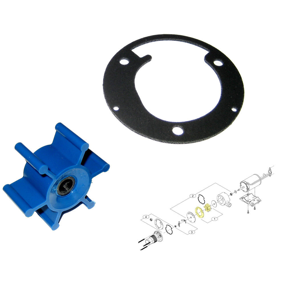 SHURFLO Macerator Impeller Kit for 3200 Series - Includes Gasket - 94-571-00
