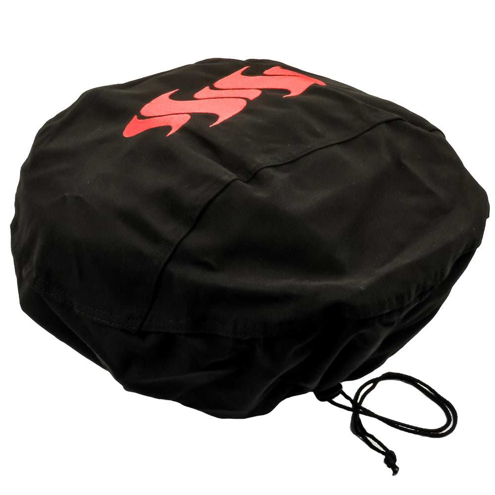 Kuuma Kettle Grill Cover black protective cover with drawstring closure for outdoor grills
